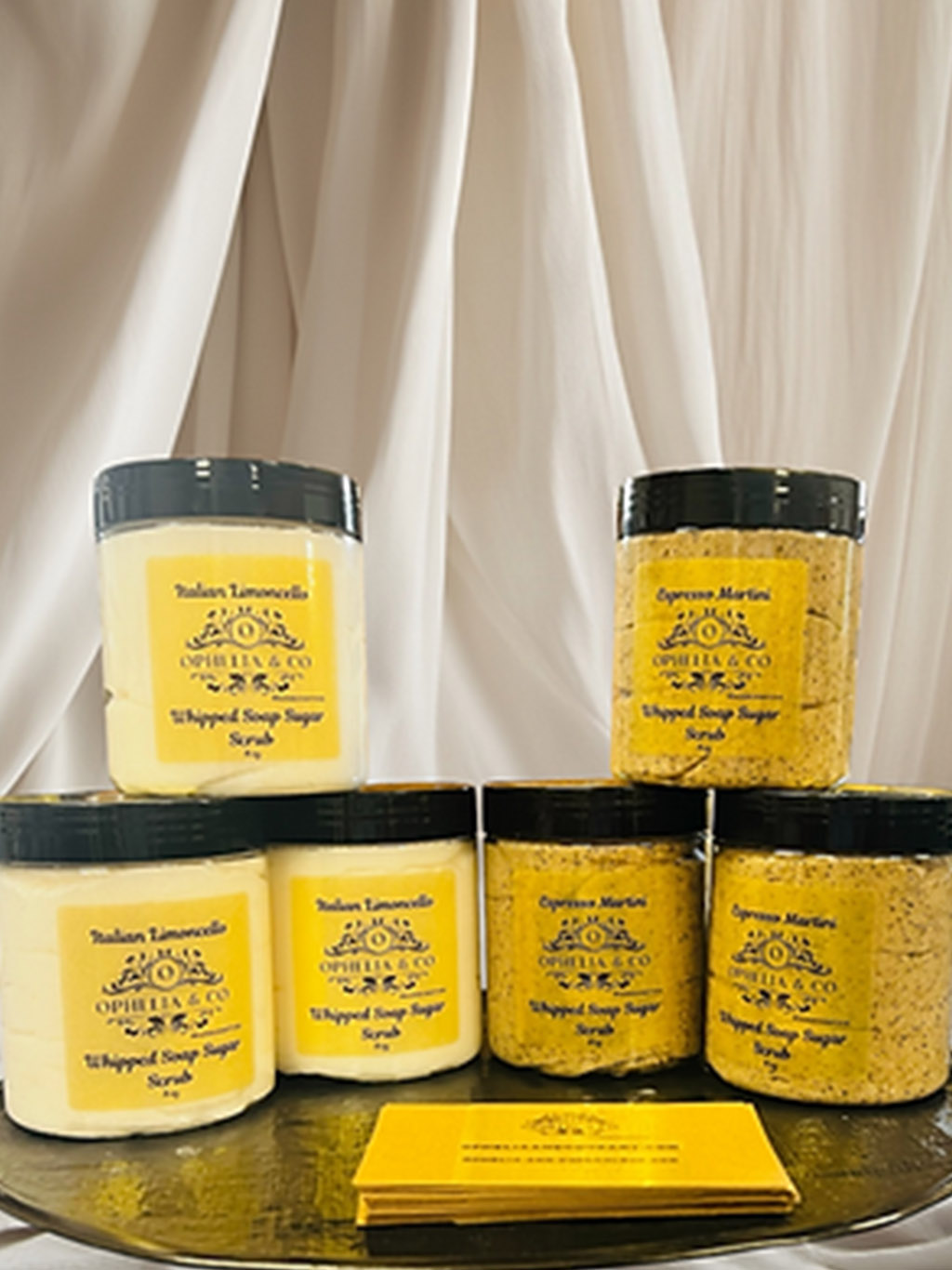 Whipped Soap Sugar Scrub